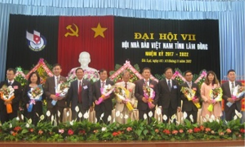 Đại hội Hội Nhà báo tỉnh Lâm Đồng khóa VII, nhiệm kỳ 2017-2022